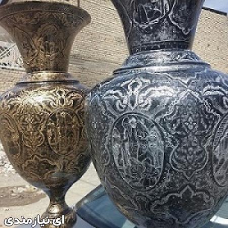 گلدان خمره ای فایبرگلاس