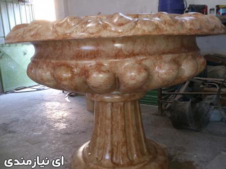 گلدانهای طرح جام فایبرگلاس