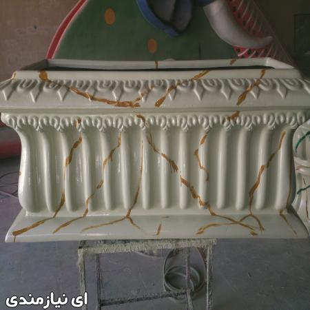 گلدانهای مستطیلی و کلاسیک فایبرگلاس
