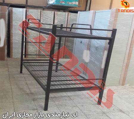 تخت خواب دو طبقه سربازی با کیفیت و قیمت مناسب