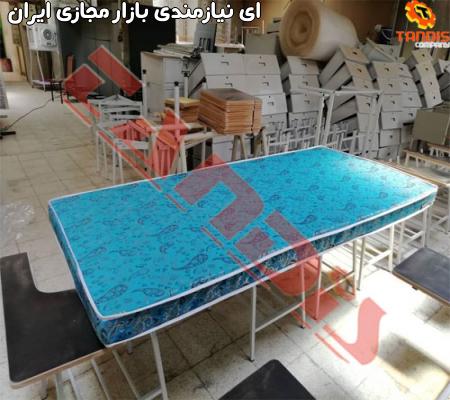 تشک تخت خواب دانشجویی مقرون به صرفه و با دوام