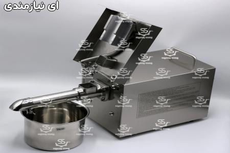 دستگاه روغن گیری با پرس سرد