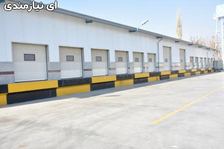 درب سکشنال صنعتی، درب سکو بارگیری، درب زیرسقفی، درب صنعتی ABTINSANAT