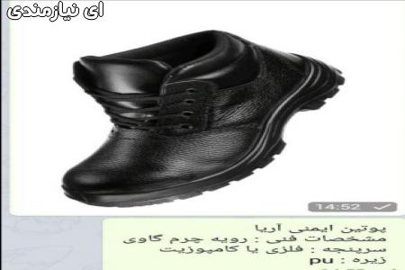 تولید کننده کفش و پوتین ایمنی.