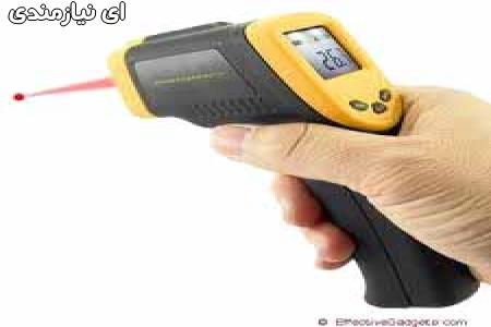 فروش انواع ترمو متر لیزری و تماسی، دماسنج تماسی و دماسنج غیر تماسی یا لیزری