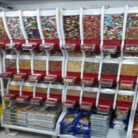 تولید و عرضه مدرنترین استندهای مکانیزه آجیل، خشکبار و حبوبات متنوع