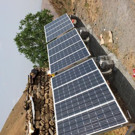 پنل خورشیدی هاف سل 550 وات