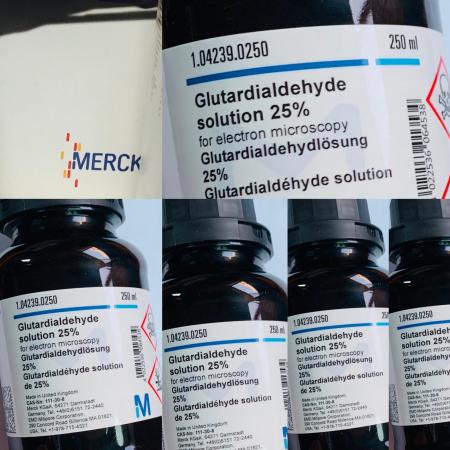 Merck 104239.0250 Glutardialdehyde solution 25% for electron ...