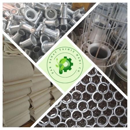 طراحی و ساخت دستگاه غبارگیر و فیلتراسیون کارخانجات ،کیج(سبد) کیسه فیلتر،انواع ونتوری،کیج های ویژه و سفارشی و…