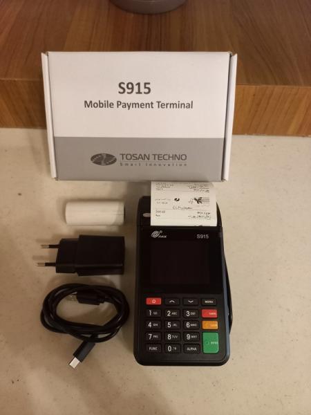 دستگاه کارتخوان سیار مدل Pax S915