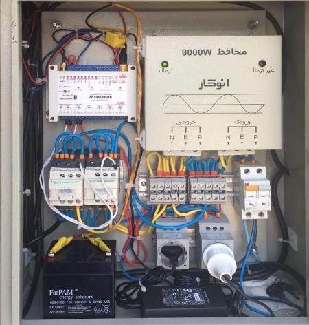 خدمات اتوماسیون برق صنعتی PLC HMI تابلو هوشمند