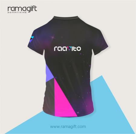 تیشرت فلامنت یقه گرد تبلیغاتی