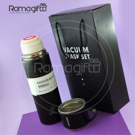 چاپ فلاسک تبلیغاتی 3لیوانه