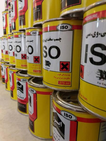 چسب فشار قویPVC/چسب لوله اب و فاضلاب/چسب اتصالات پلیکا/