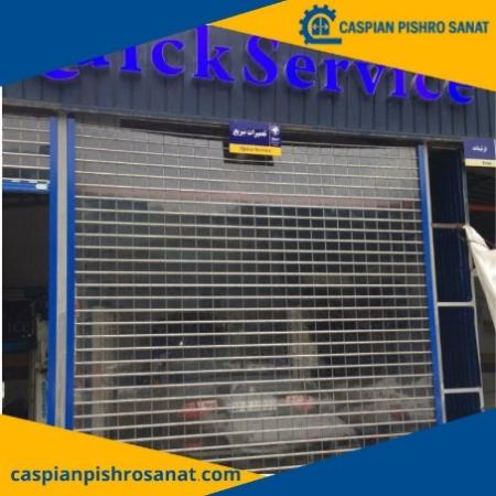 کرکره برقی پلی کربنات