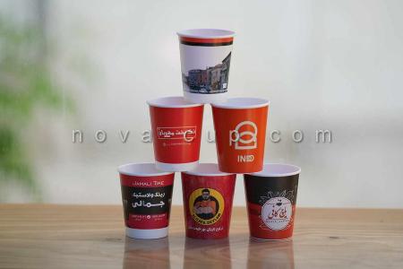 تولید لیوان کاغذی تبلیغاتی