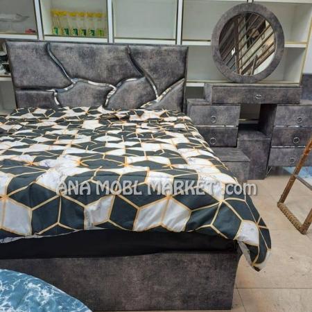 سرویس خواب کامل جهیزیه طرح مخمل