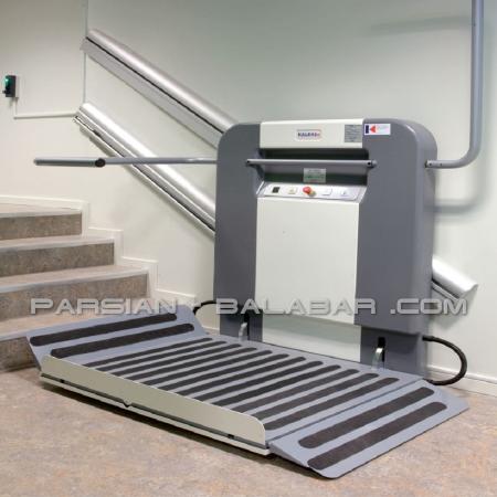 بالابر ریلی ستونی