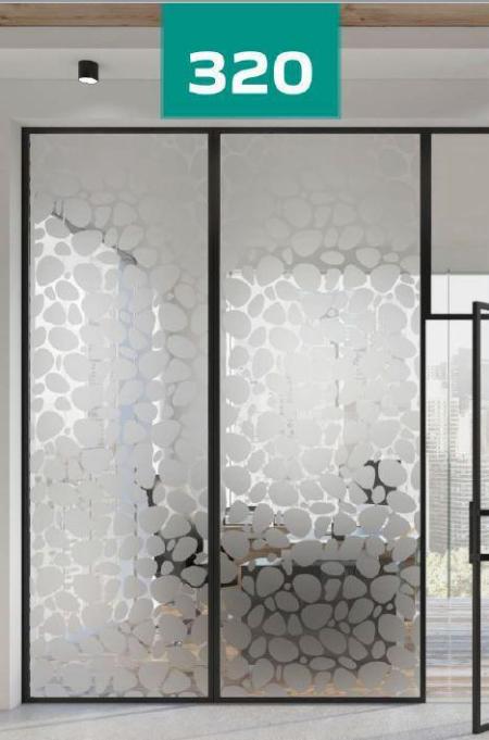 انواع برچسب های دکوری شیشه