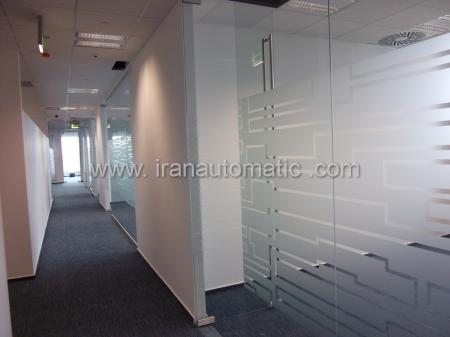 درب اتوماتیک شیشه ای فروشگاه