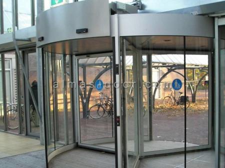 موتور درب ریلی شیشه ای