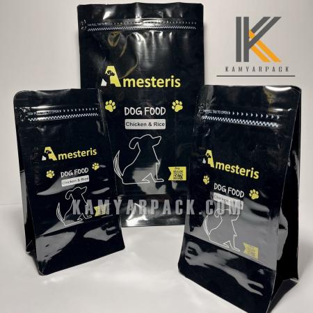 پاکت ایستاده زیپ دار شفاف