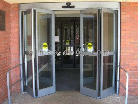 موتور درب ریلی شیشه ای