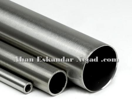 لوله سیلندری ST52 سنگ خورده