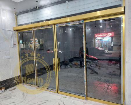 درب اتوماتیک شیشه ای