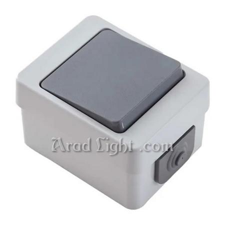 پنل تمام نور روکار مربع