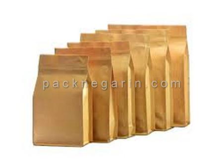 پاکت ایستاده کرافت زیپ دار