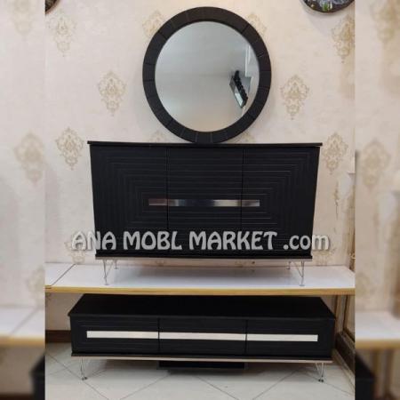 فروش اقساطی ست آینه کنسول، میز تلویزیون و جا کفشی