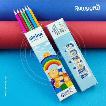 ست مداد رنگی تبلیغاتی ویژه مدارس و آموزشگاه ها