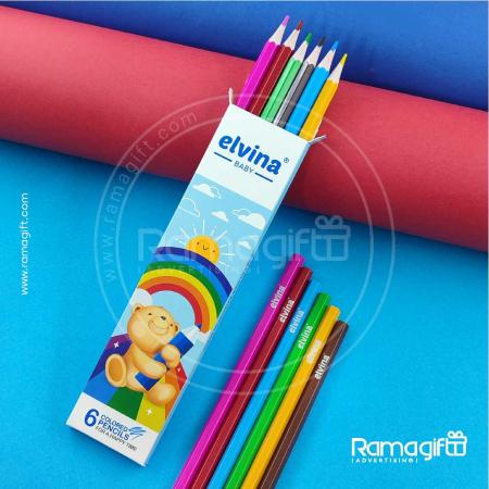 ست مداد رنگی تبلیغاتی ویژه مدارس و آموزشگاه ها
