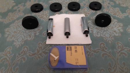 ست سوزن-پیکاپ گرام فیلیپس و آداپتور تبدیل 45 دور