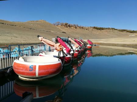 قایق موتوری گرد دوناتی هشت نفره