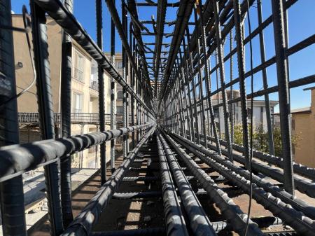 اجرای اسکلت بتنی و سقف وافل