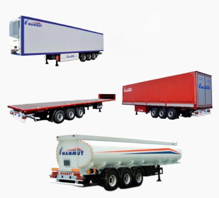 فروش ویژه انواع تریلرهای شرکت ماموت