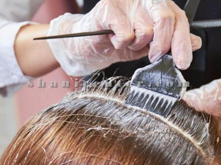 آرایشگاه رنگ مو عباس آباد