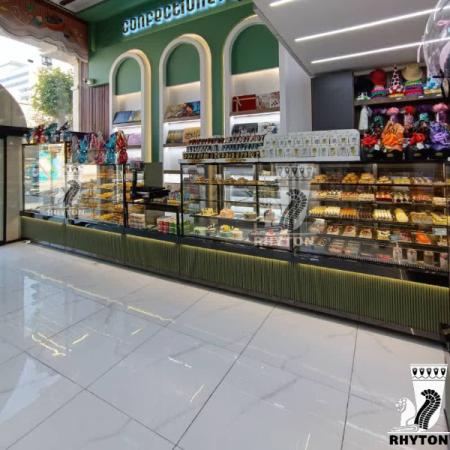 🍰یخچال قنادی ریتون شاپ نسل جدید | سرمایش هوشمند، باکیفیت