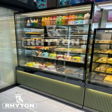 🍰یخچال قنادی ریتون شاپ نسل جدید | سرمایش هوشمند، باکیفیت