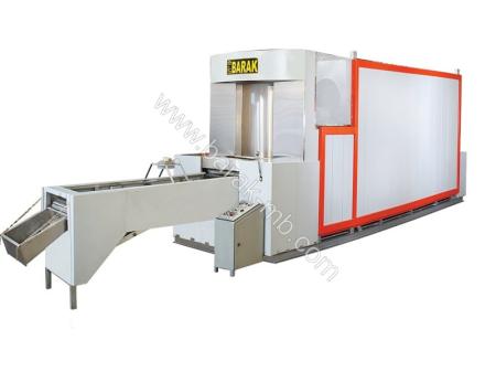 فر تونلی پخت نان لواش نرم اتوماتیک اکسترودری