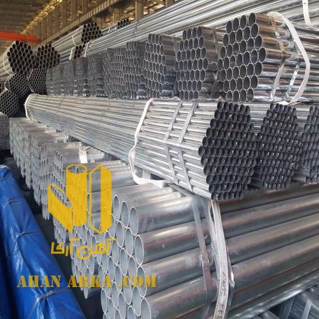 انواع سایز لوله فولادی شادآباد