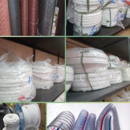 نخ نسوز طفا نخ نسوز فایبر سرامیک نخ طفا ورق کلینگریت و فلنچ